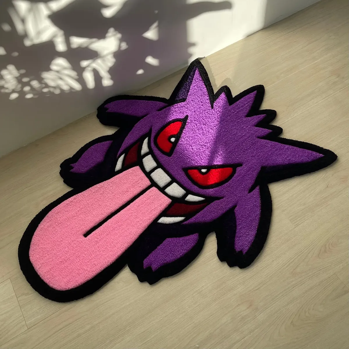 alfombra gengar lúdica marca spot tufting alfombra gengar lúdica marca spot tufting