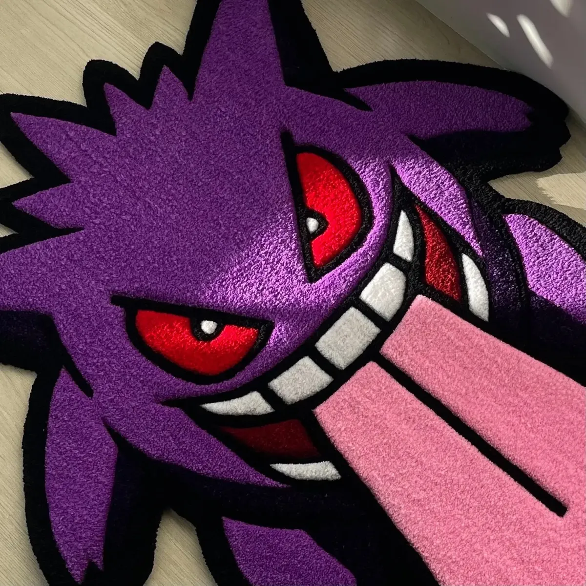 alfombra gengar lúdica marca spot tufting alfombra gengar lúdica marca spot tufting